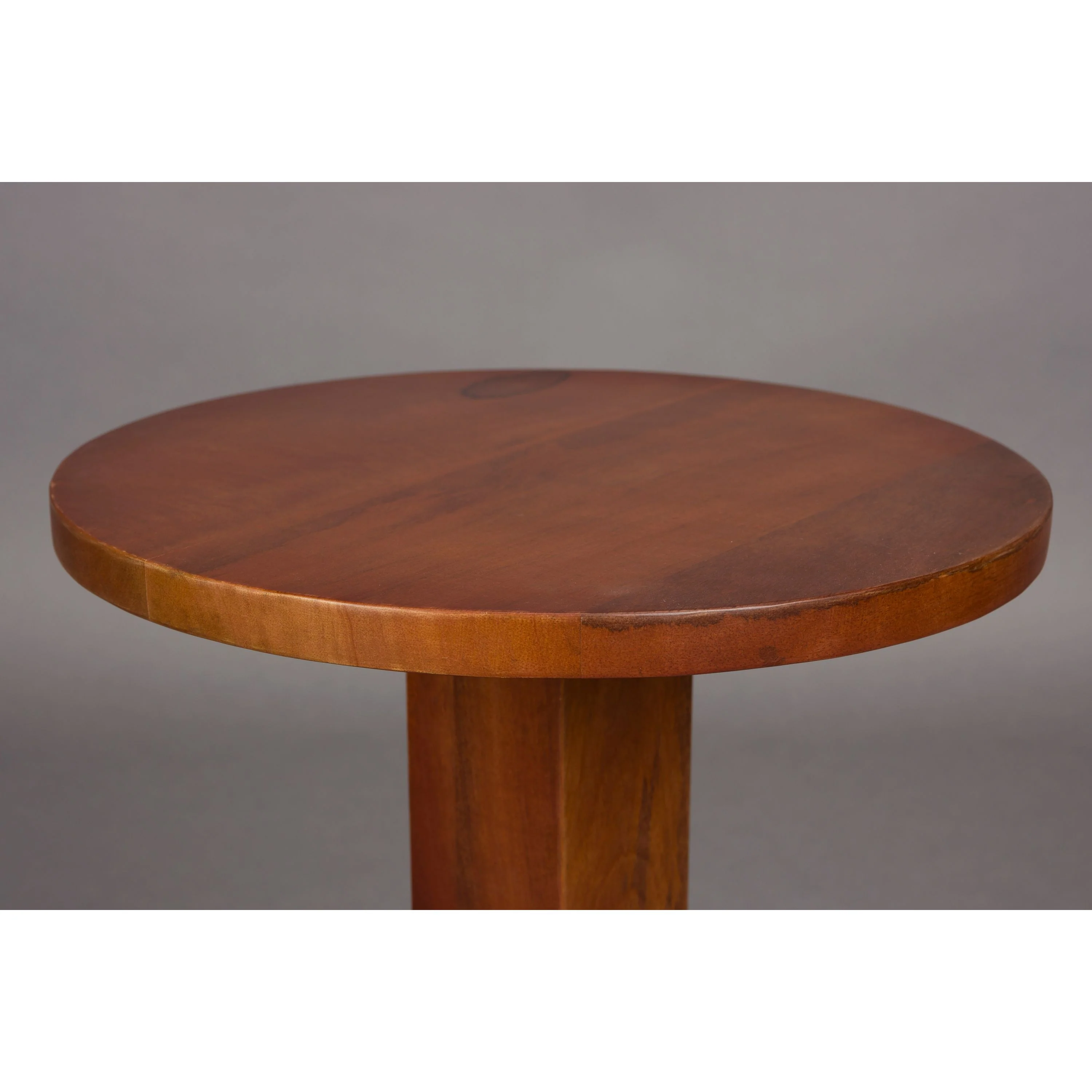 Dutchbone Tondo Bijzettafel Rond 36 cm Mangohout Bruin - Image 4