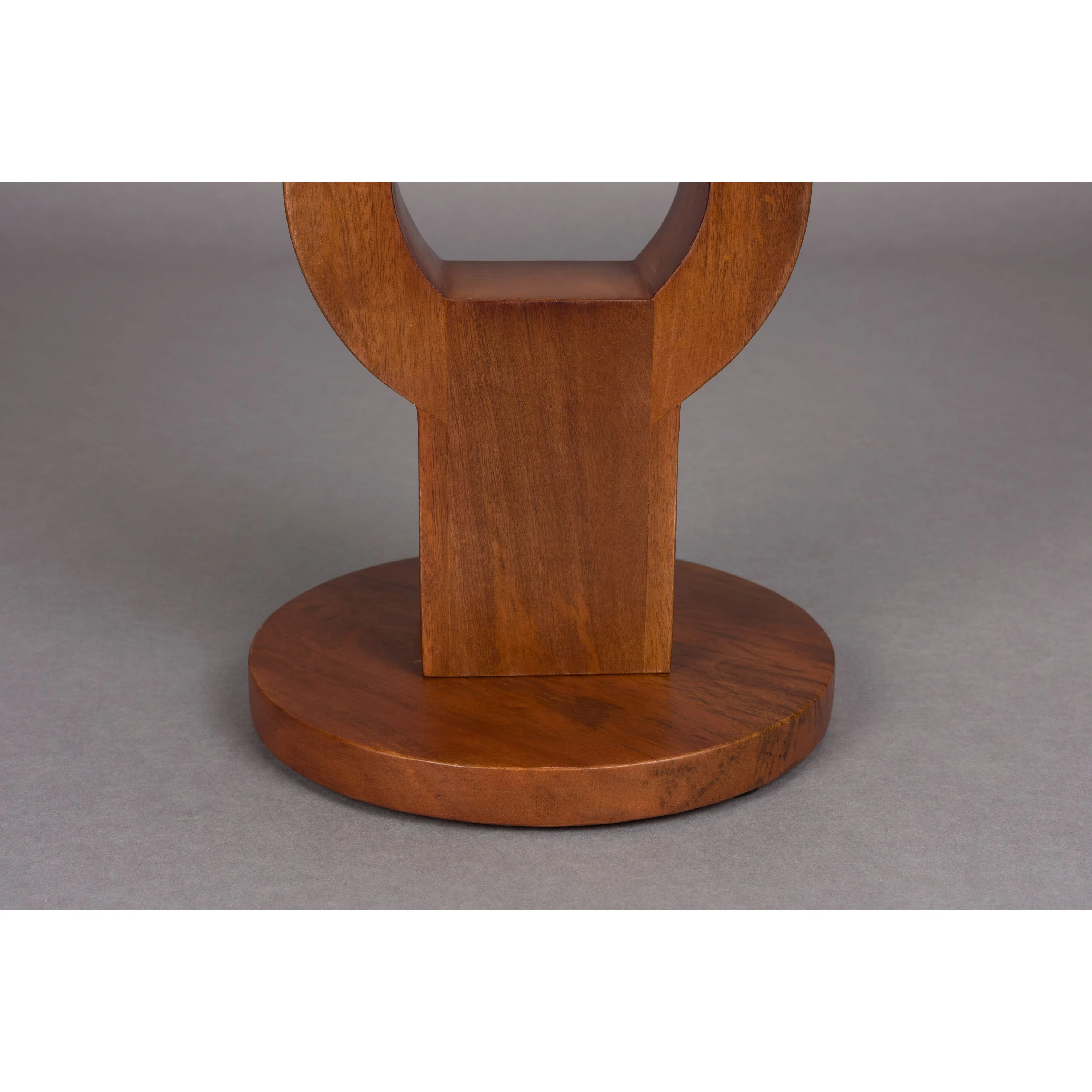 Dutchbone Tondo Bijzettafel Rond 36 cm Mangohout Bruin - Image 6