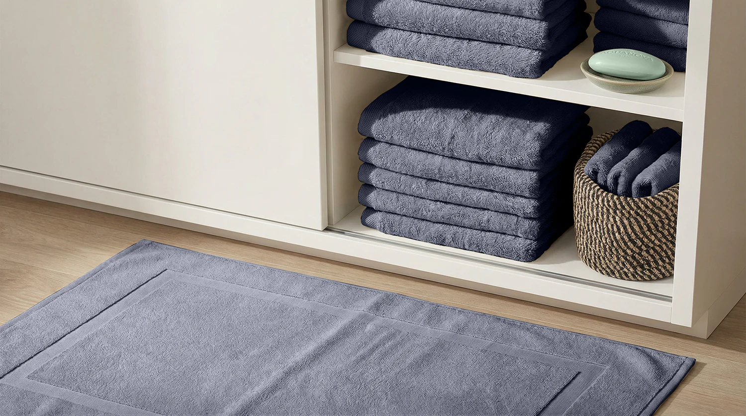 Eleganzzz Badstof Handdoek Katoen 50x100cm - dark grey - Set van 12 - Image 4