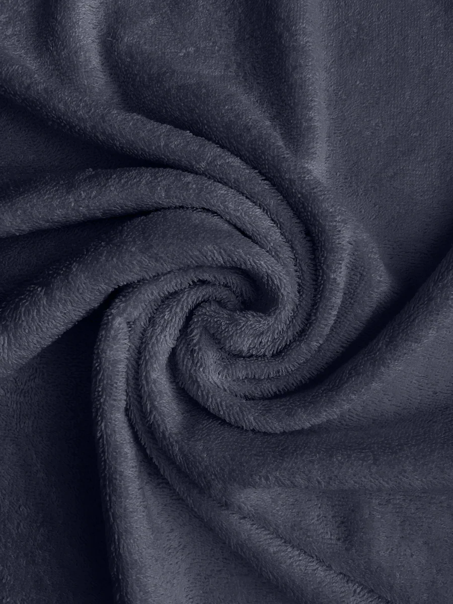 Eleganzzz Badstof Handdoek Katoen 50x100cm - dark grey - Set van 6 - Image 8