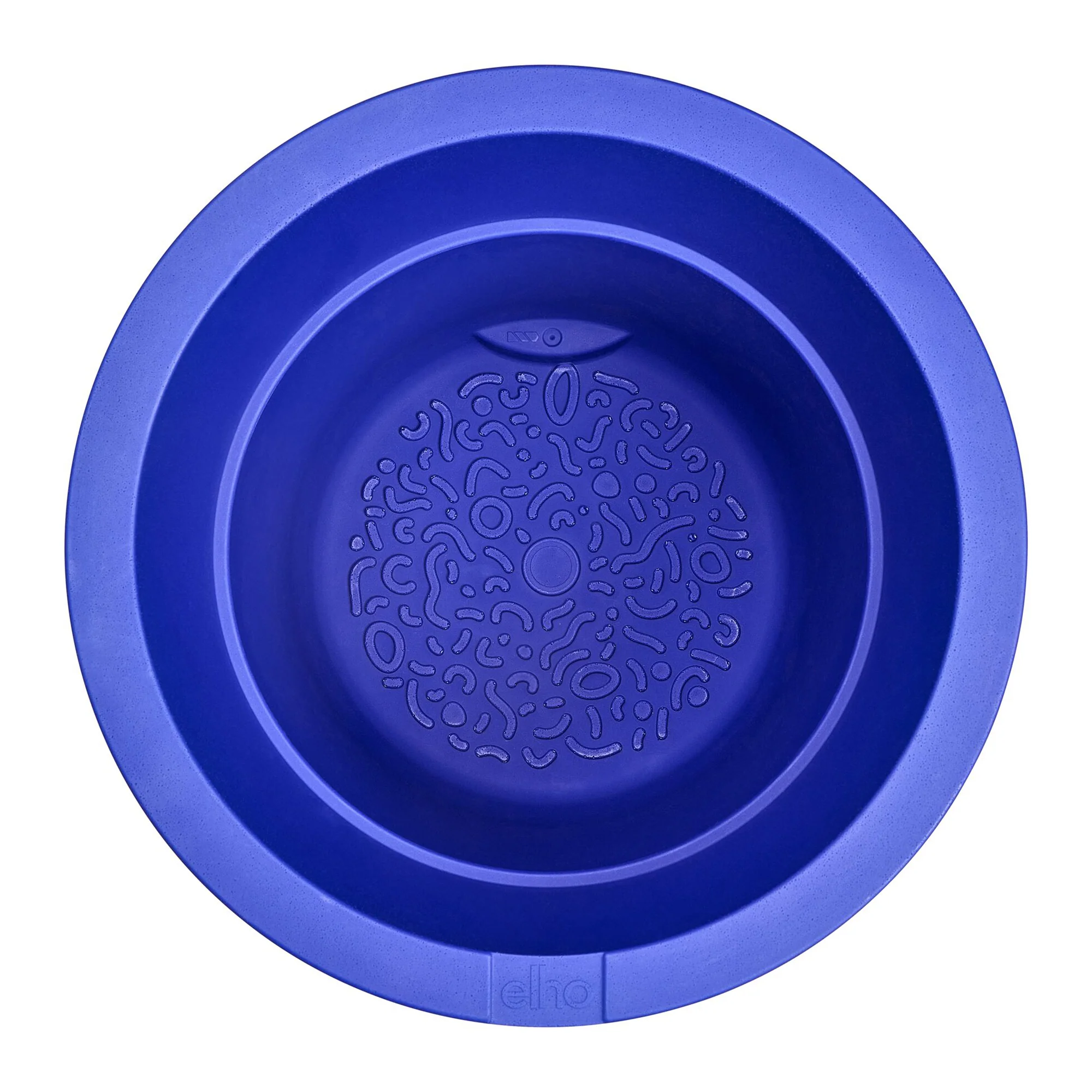 Elho Amber Grail 47 - Royal blue - Ø 47 x H 45 cm - Binnen en Buiten - 100% gerecycled kunststof - Image 3