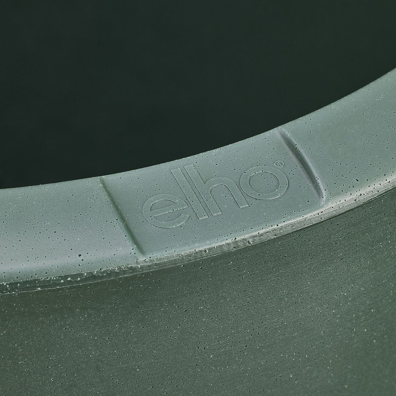 Elho June Round High 30 - Groen - L 30 x B x H 53 cm - Binnen en Buiten - 100% gerecycled kunststof - Image 6