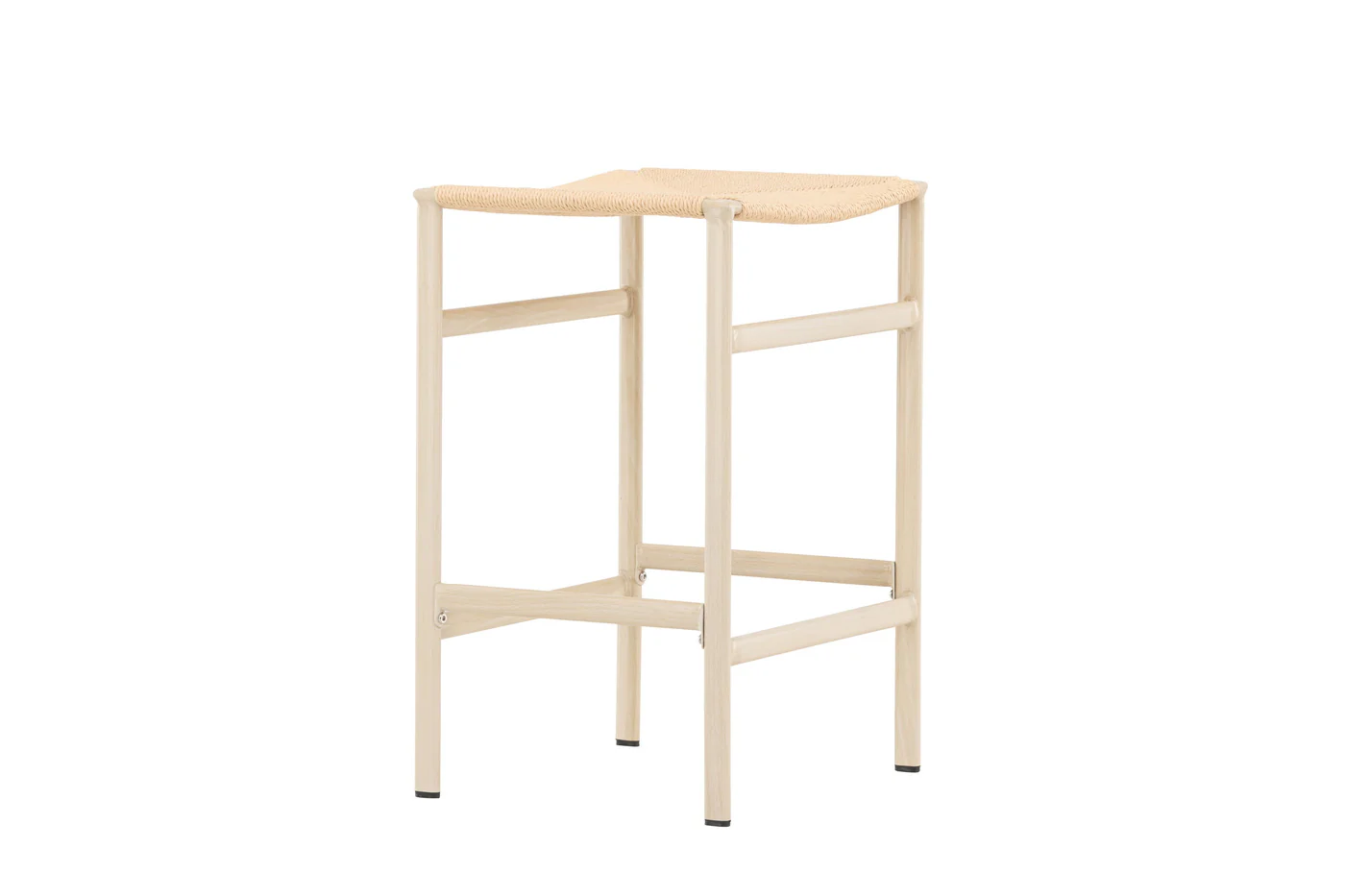 Fjôrd - Barstoel Beige Touw - Polly - Set van 2 - Image 4