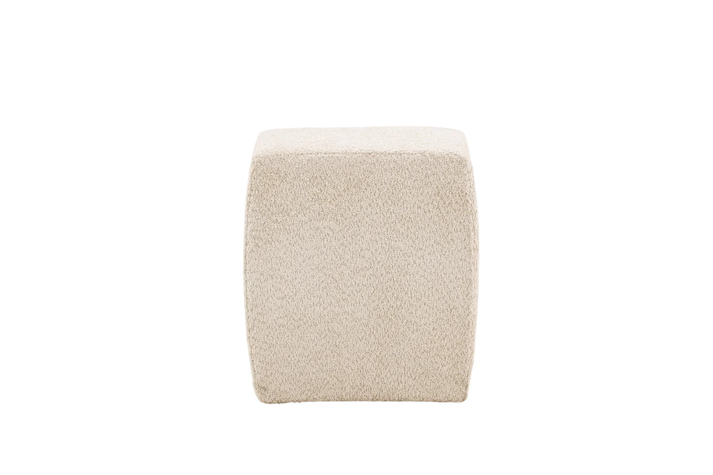 Fjôrd - Poef Beige Stof - 40x40x45cm - Neapel - Image 3