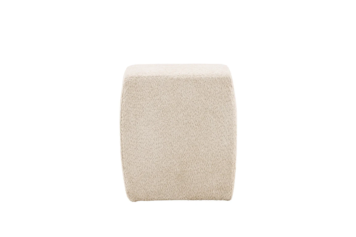 Fjôrd - Poef Beige Stof - 40x40x45cm - Neapel - Image 5