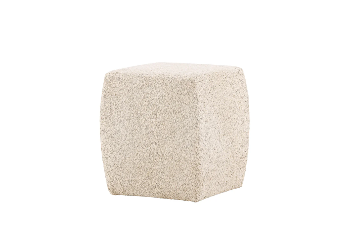 Fjôrd - Poef Beige Stof - 40x40x45cm - Neapel - Image 6