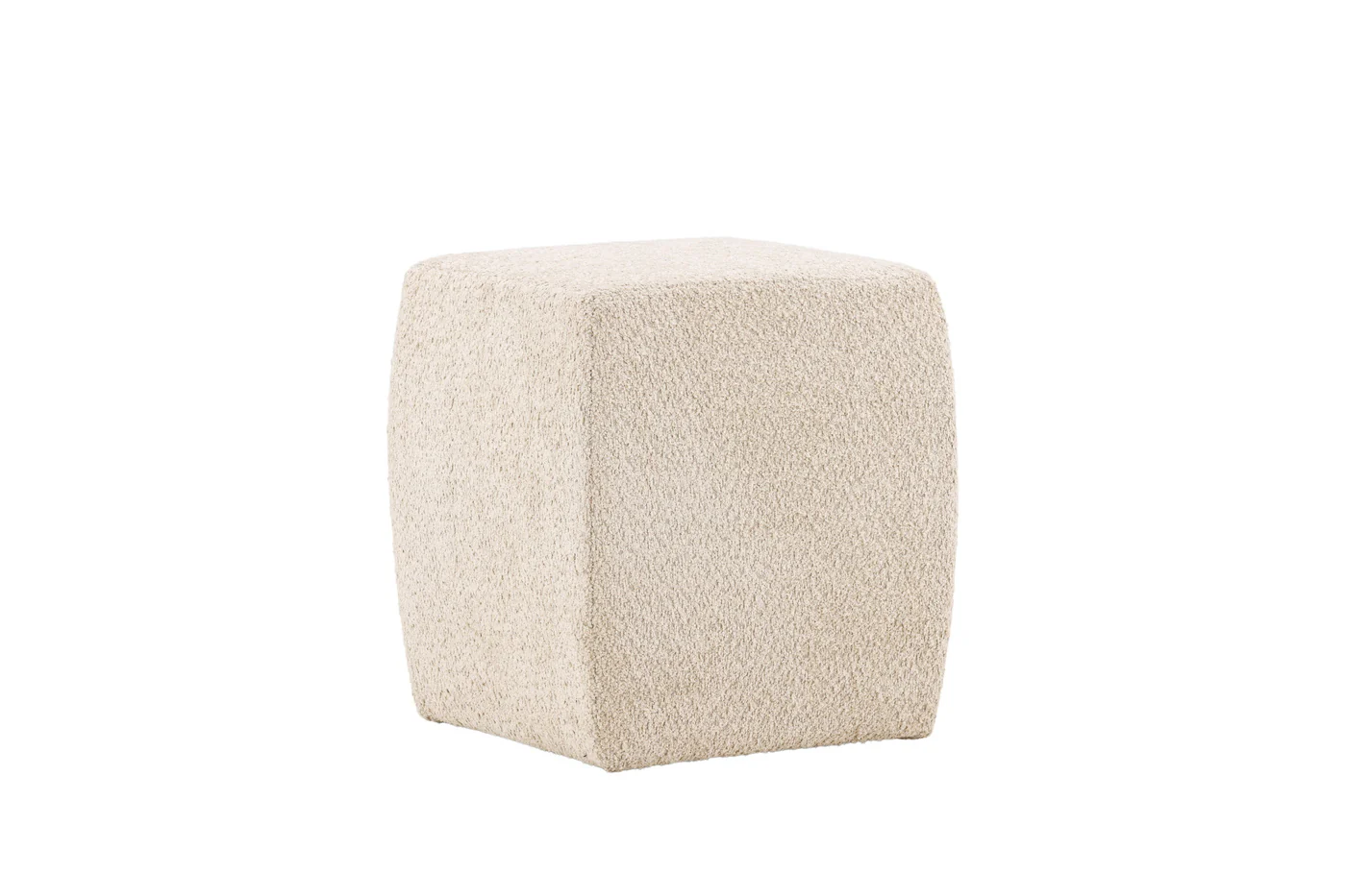 Fjôrd - Poef Beige Stof - 40x40x45cm - Neapel - Image 7