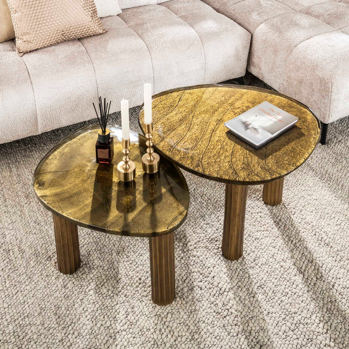 Fraaai - Benny salontafel - goud antiek finish - Image 3