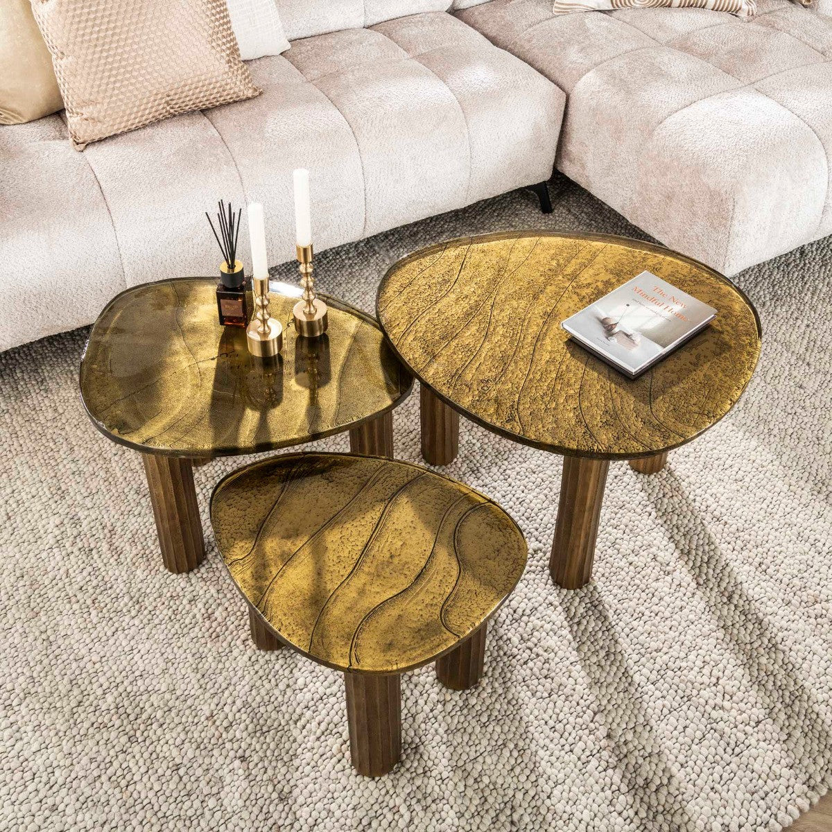 Fraaai - Benny salontafel - goud antiek finish - Image 5