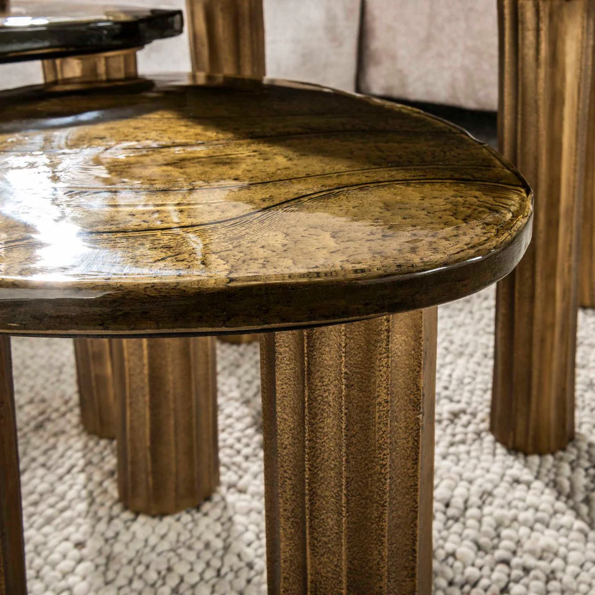 Fraaai - Benny salontafel - goud antiek finish - Image 7