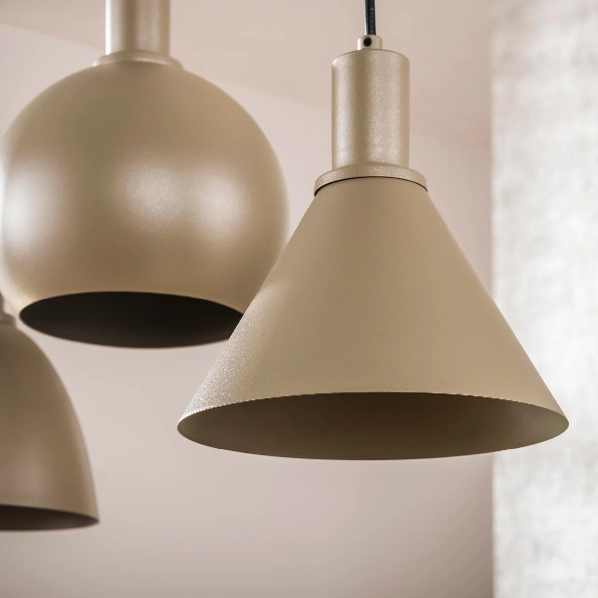 Fraaai - Metica hanglamp mix 5-lichts - beige - Image 4