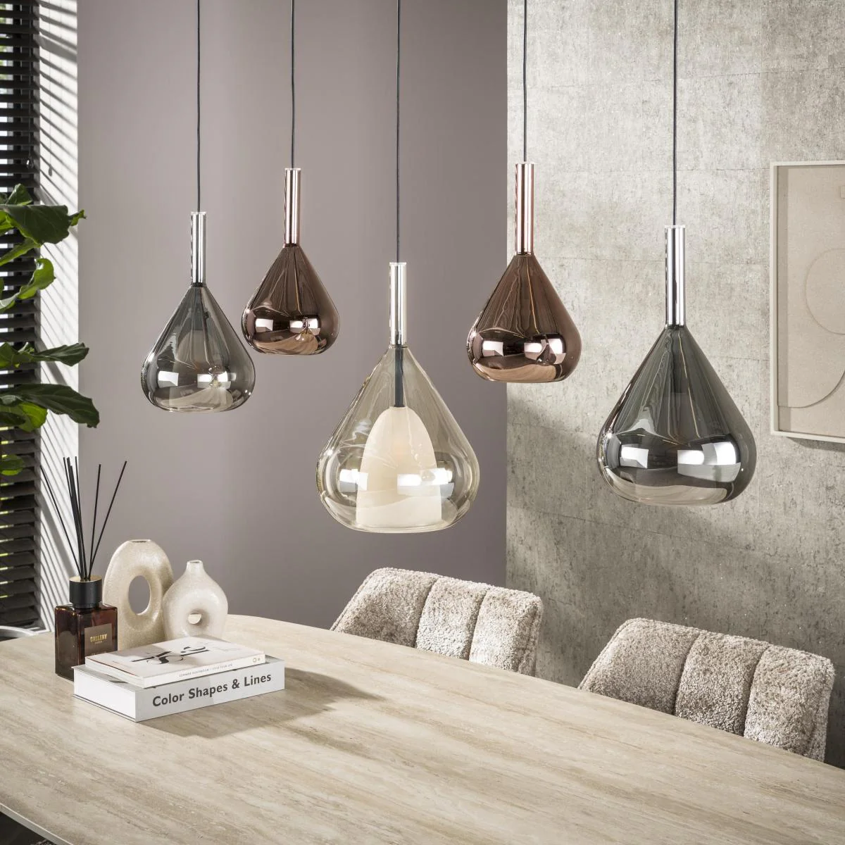 Fraaai - Niccolò hanglamp - 5L - druppelvorm - Image 3