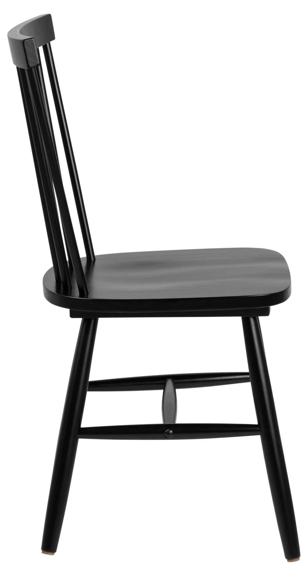 Giga Living - Eetkamerstoel - Zwart - Zithoogte 44,5cm - Urvik - Set van 2 - Image 4