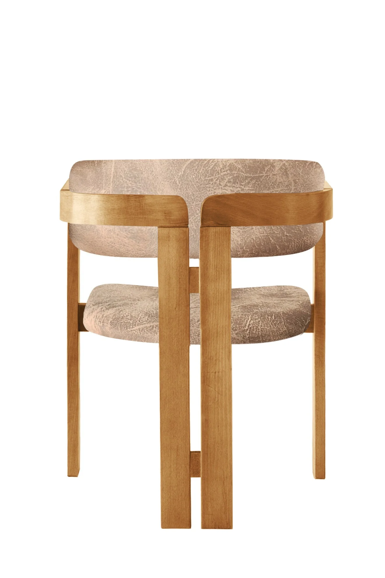 Giga Meubel - Eetkamerstoel Naturel - Taupe|Stof - Cozy - Image 4