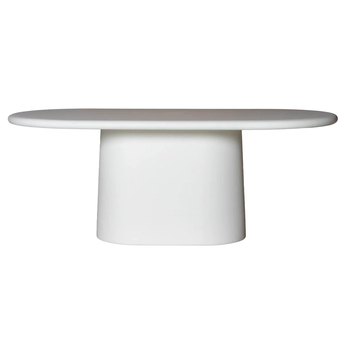 Giga Meubel - Eettafel Ovaal Off-White - 240x100x75cm - Romy - Image 3