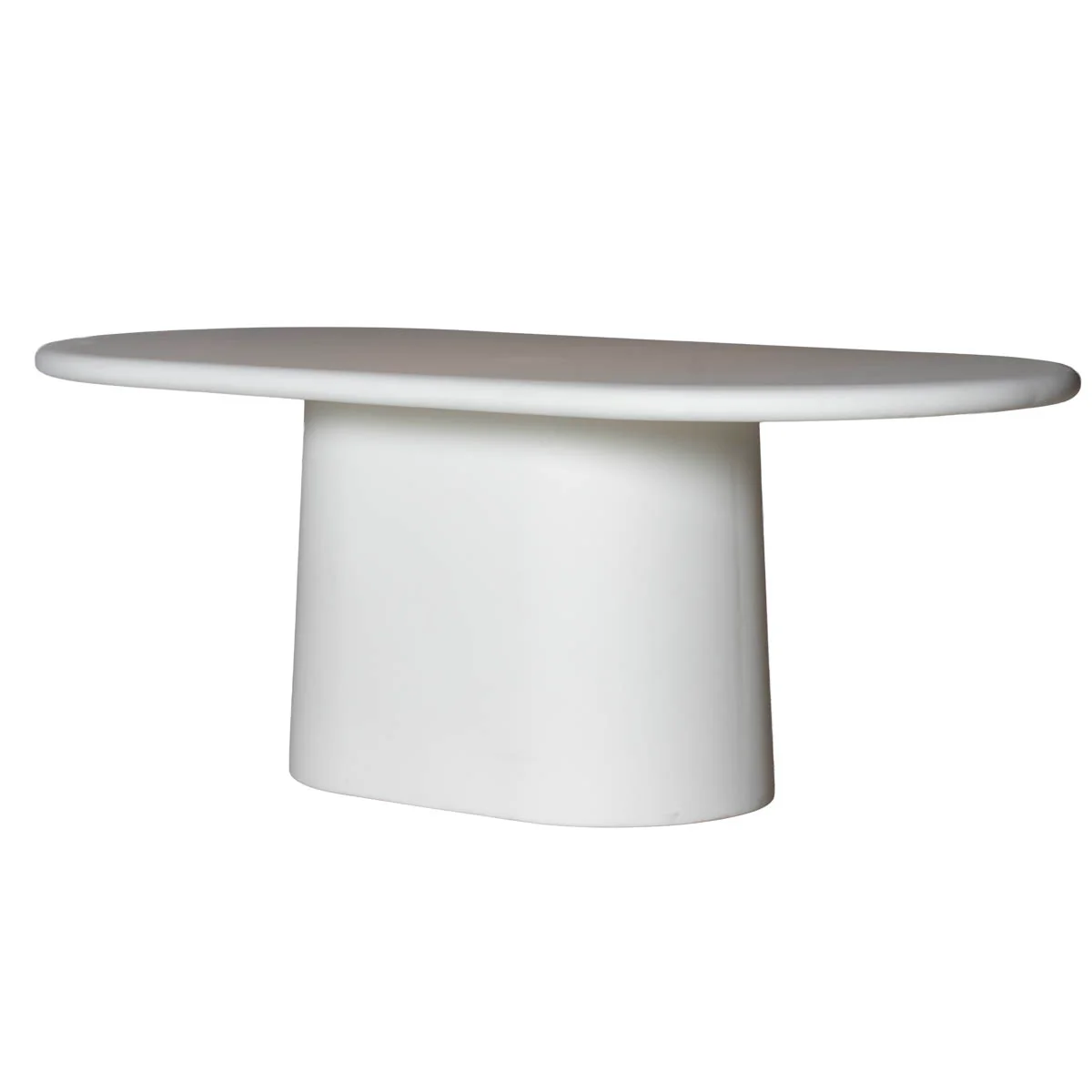 Giga Meubel - Eettafel Ovaal Off-White - 240x100x75cm - Romy - Image 4