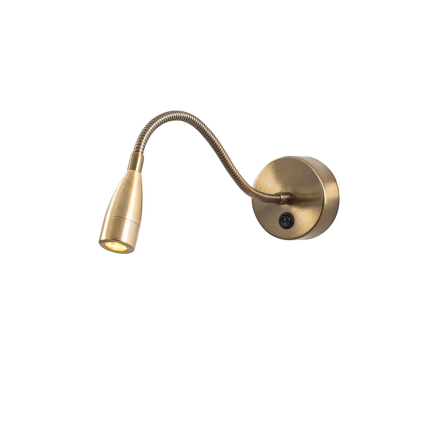 Giga Meubel - Wandlamp|Leeslamp Goud Metaal - 38x8x15cm - Reading Cone