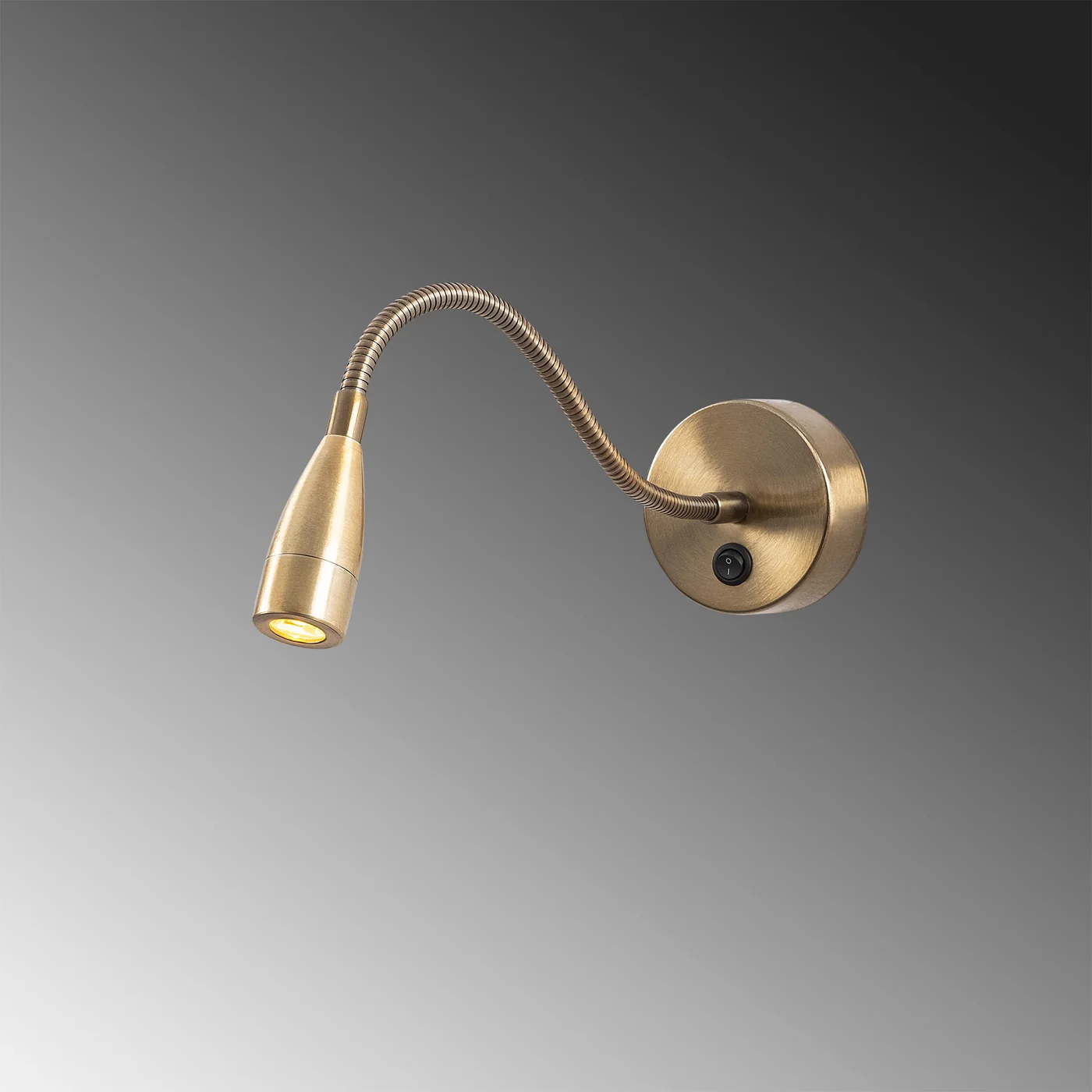 Giga Meubel - Wandlamp|Leeslamp Goud Metaal - 38x8x15cm - Reading Cone - Image 8