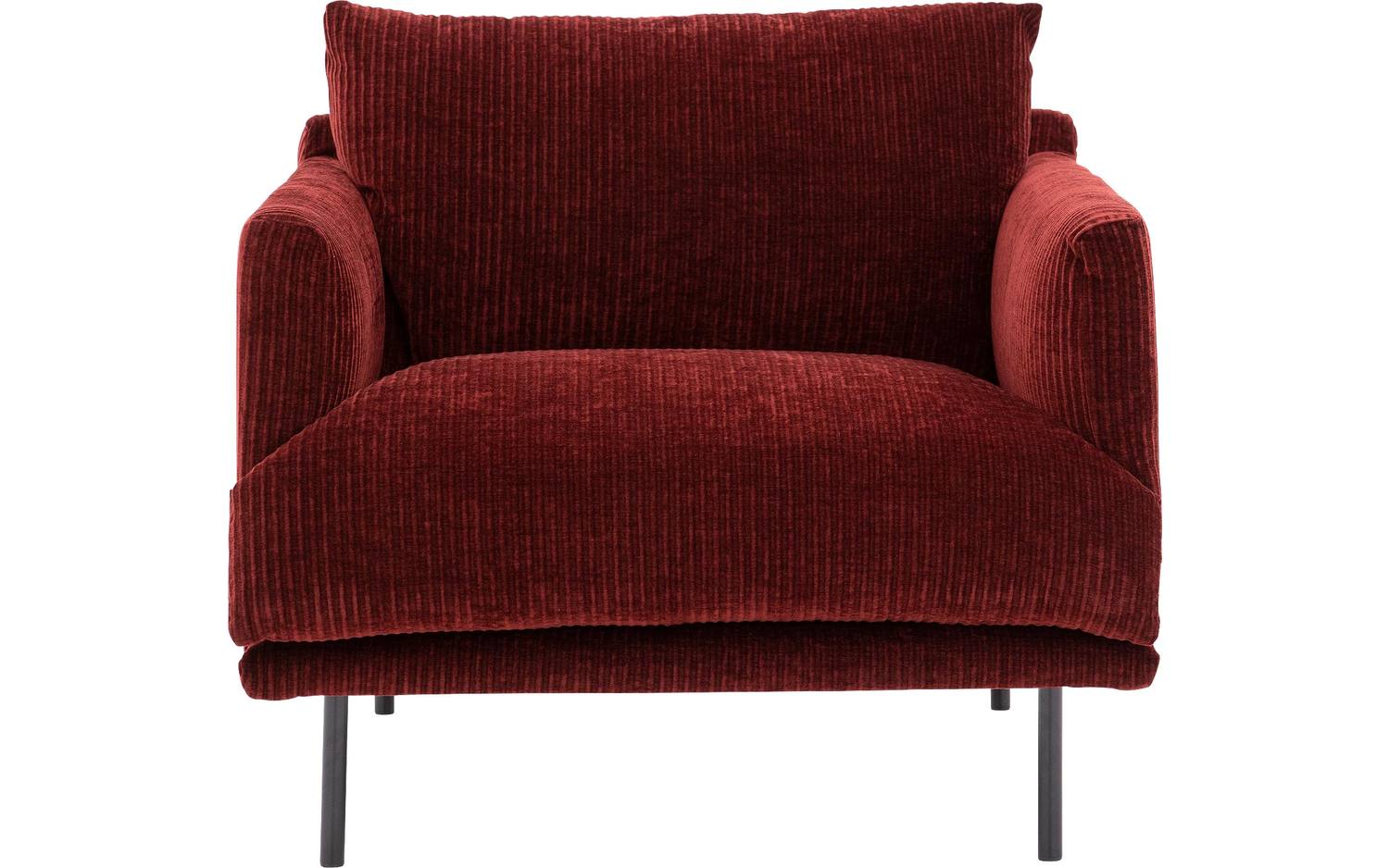 Goossens Fauteuil Luxor in ribstof - Image 3