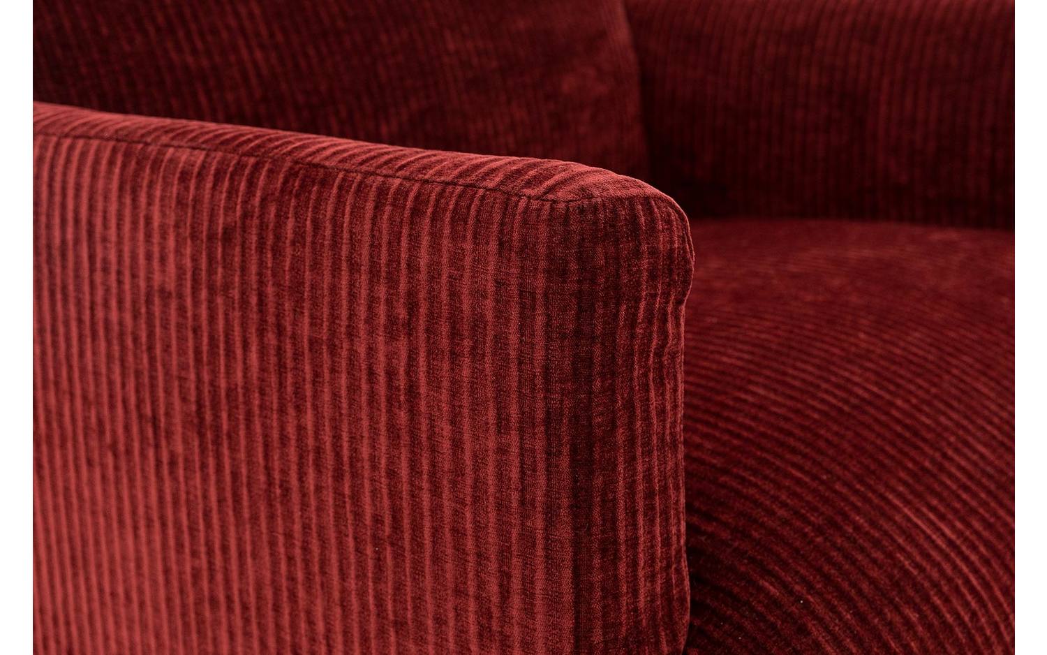 Goossens Fauteuil Luxor in ribstof - Image 5