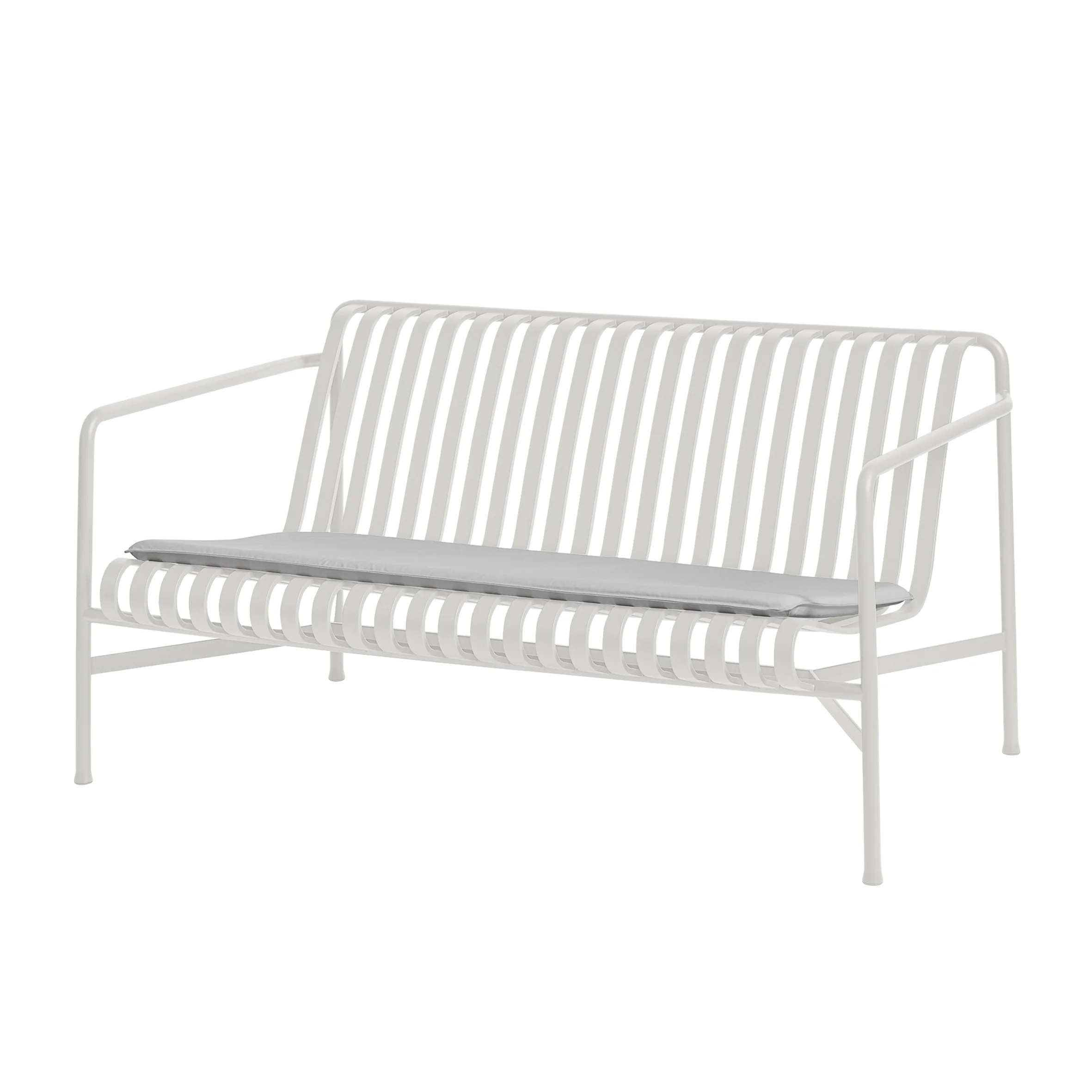 HAY Palissade Seat Kussen voor Lounge 2,5-zitsbank Low - Lichtgrijs - Image 3