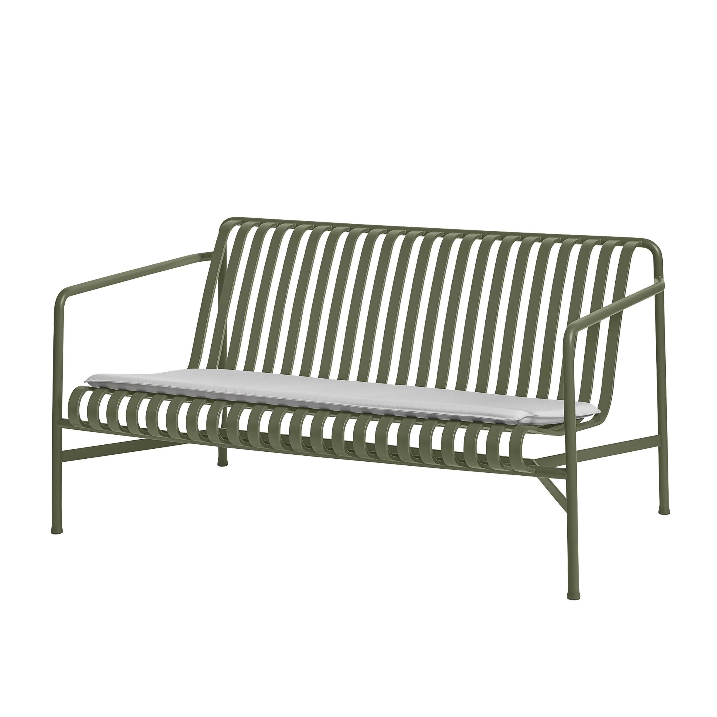 HAY Palissade Seat Kussen voor Lounge 2,5-zitsbank Low - Lichtgrijs - Image 4