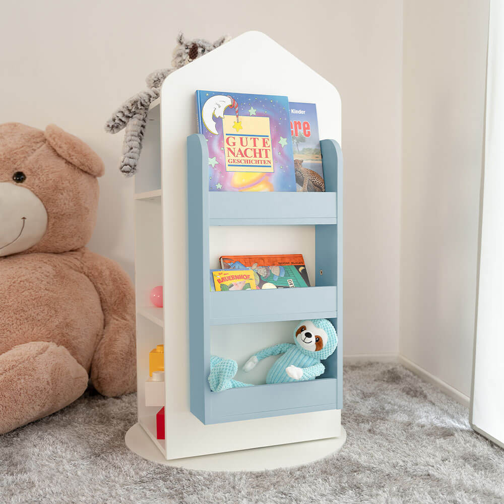 Home Deluxe Kinderplank Blauw - Image 3