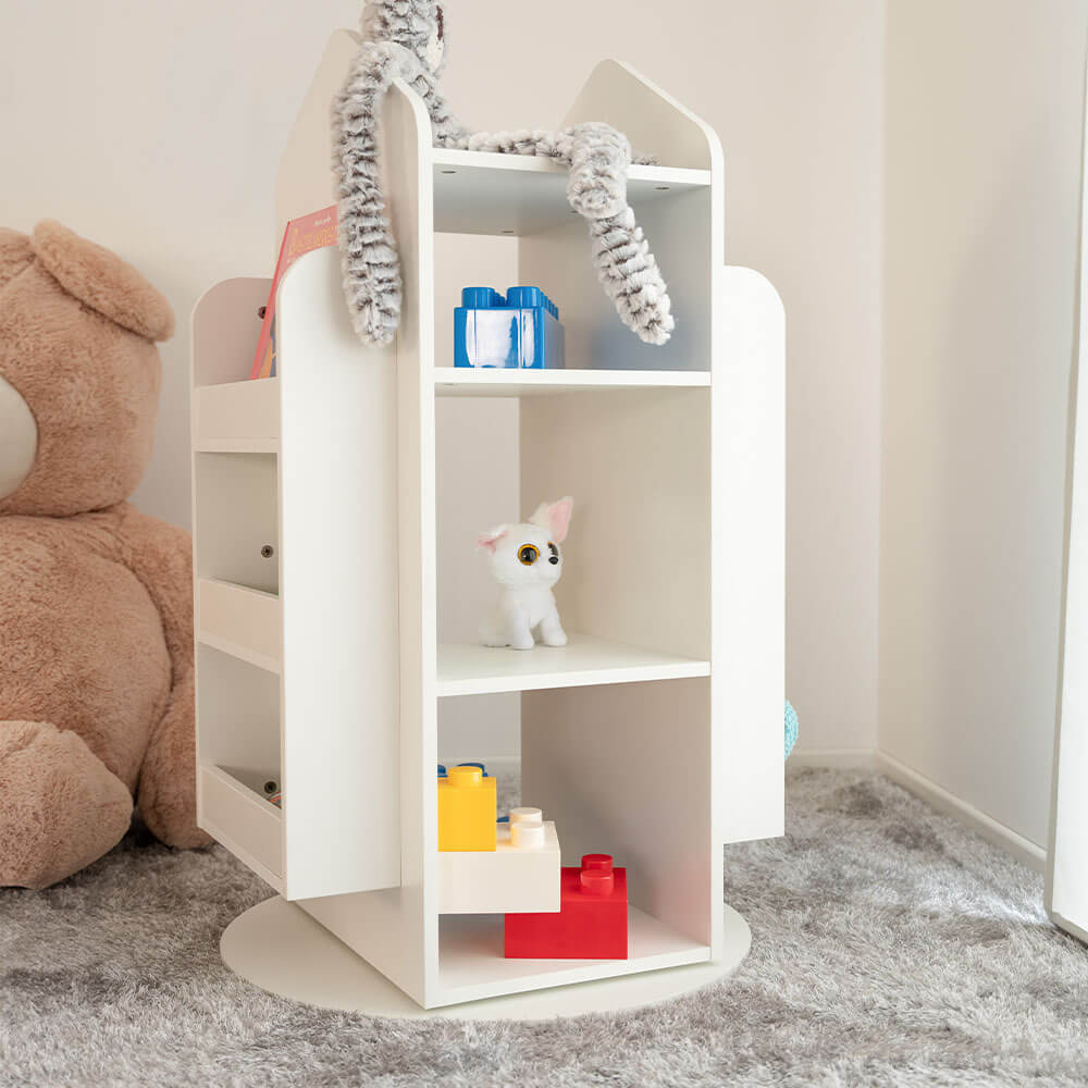 Home Deluxe Kinderplank Wit - Image 3