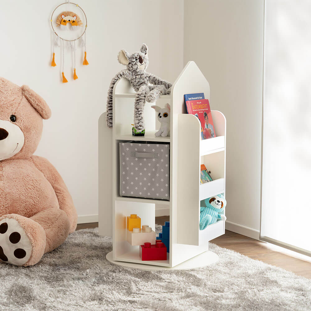 Home Deluxe Kinderplank Wit - Image 5