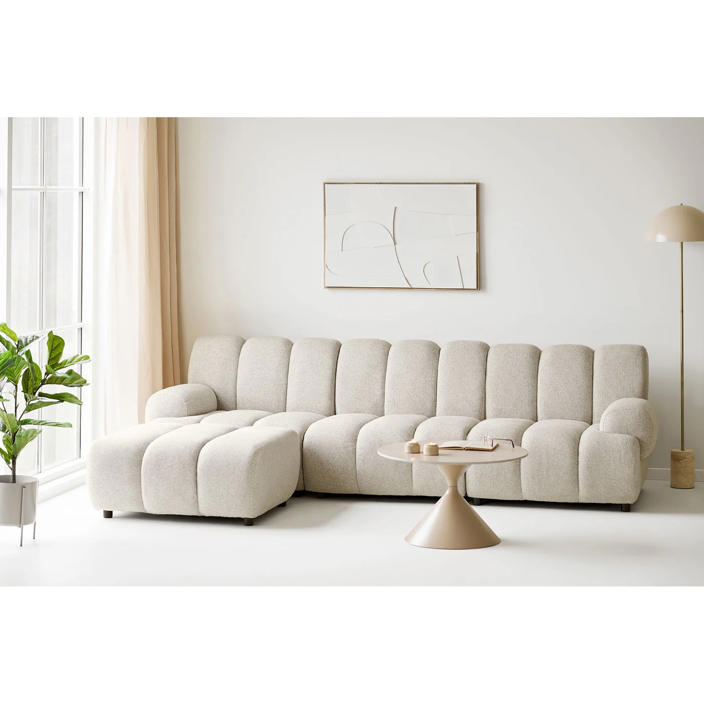 House Nordic - 1-Zits Element Zand - 90x98x82cm - Taza - Image 3