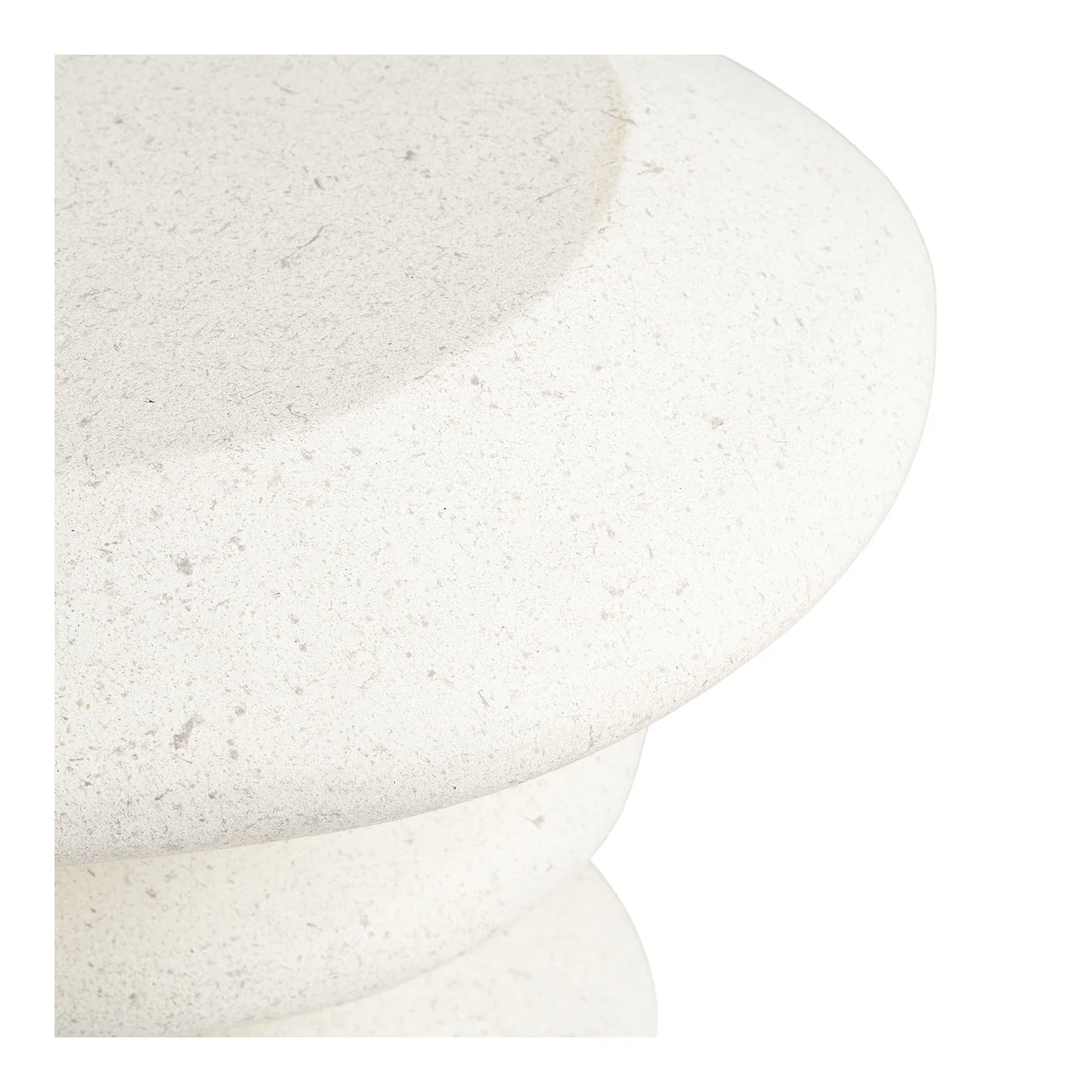 House Nordic - Bijzettafel Rechthoek - Wit - 39x43x45cm - Blackburn - Image 3