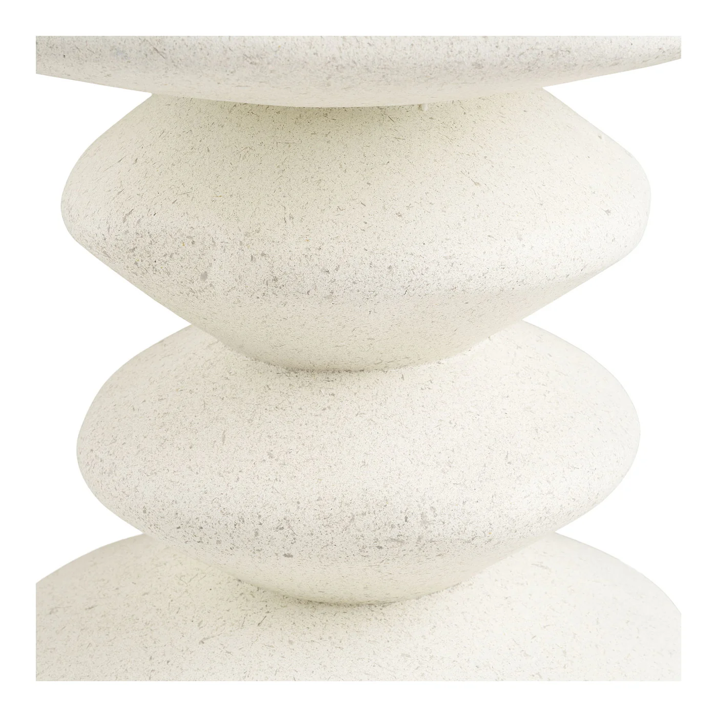 House Nordic - Bijzettafel Rechthoek - Wit - 39x43x45cm - Blackburn - Image 4