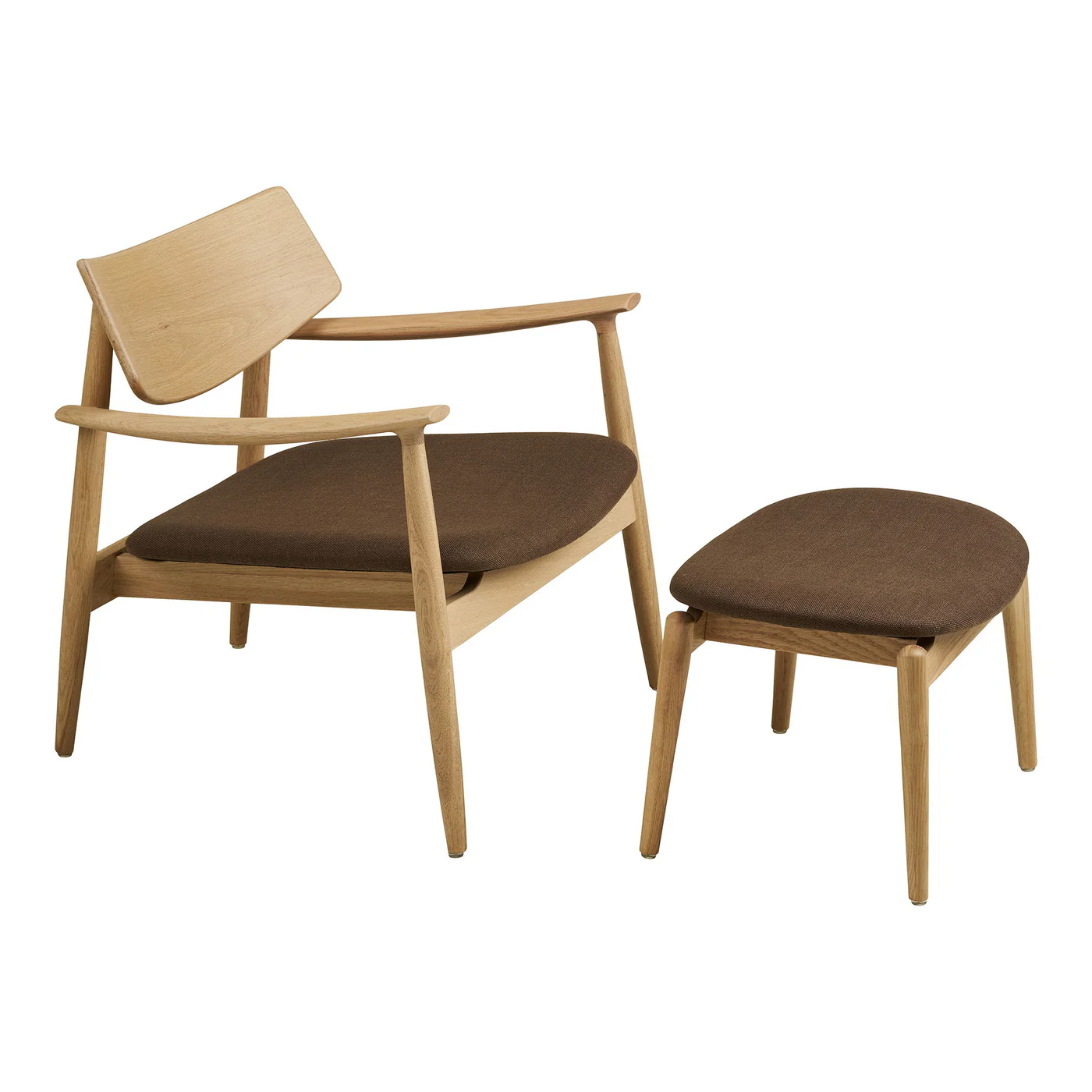 House Nordic - Fauteuil Naturel|Bruin - Incl. Voetenbankje - Olvera - Image 3