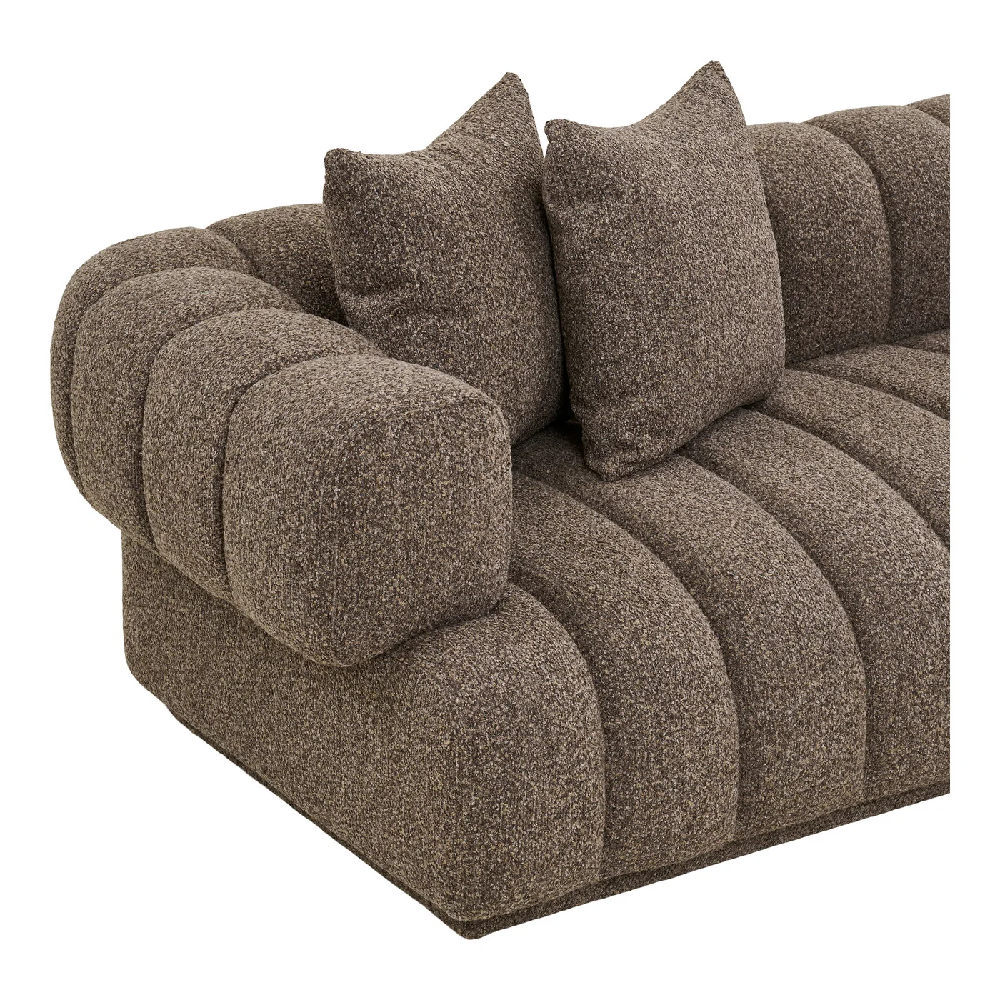 House Nordic - Loungebank Bruin Rechts - 168x114x69cm - Aurora - Image 4