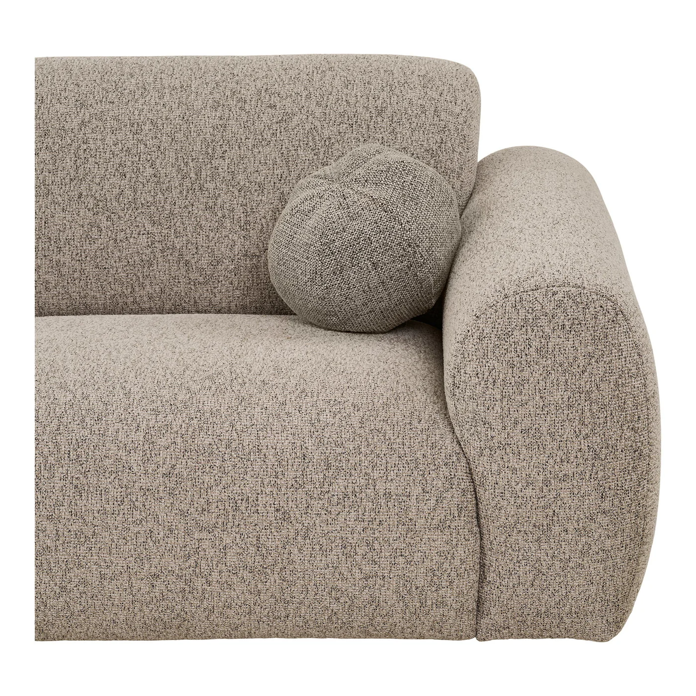 House Nordic - Loungebank Grijs Links - 180x120x78cm - Clyde - Image 4