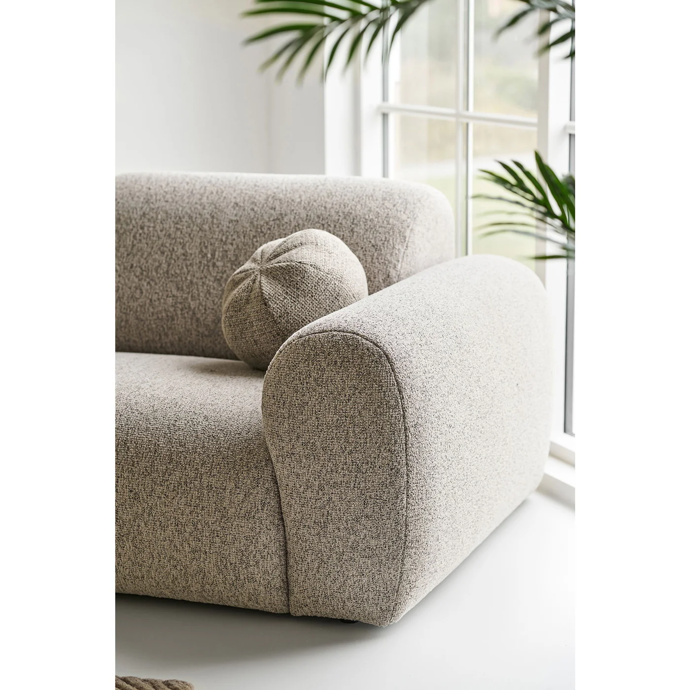 House Nordic - Loungebank Grijs Links - 180x120x78cm - Clyde - Image 7
