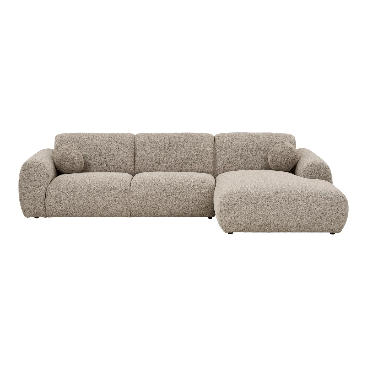 House Nordic - Loungebank Grijs Rechts - 180x120x78cm - Clyde