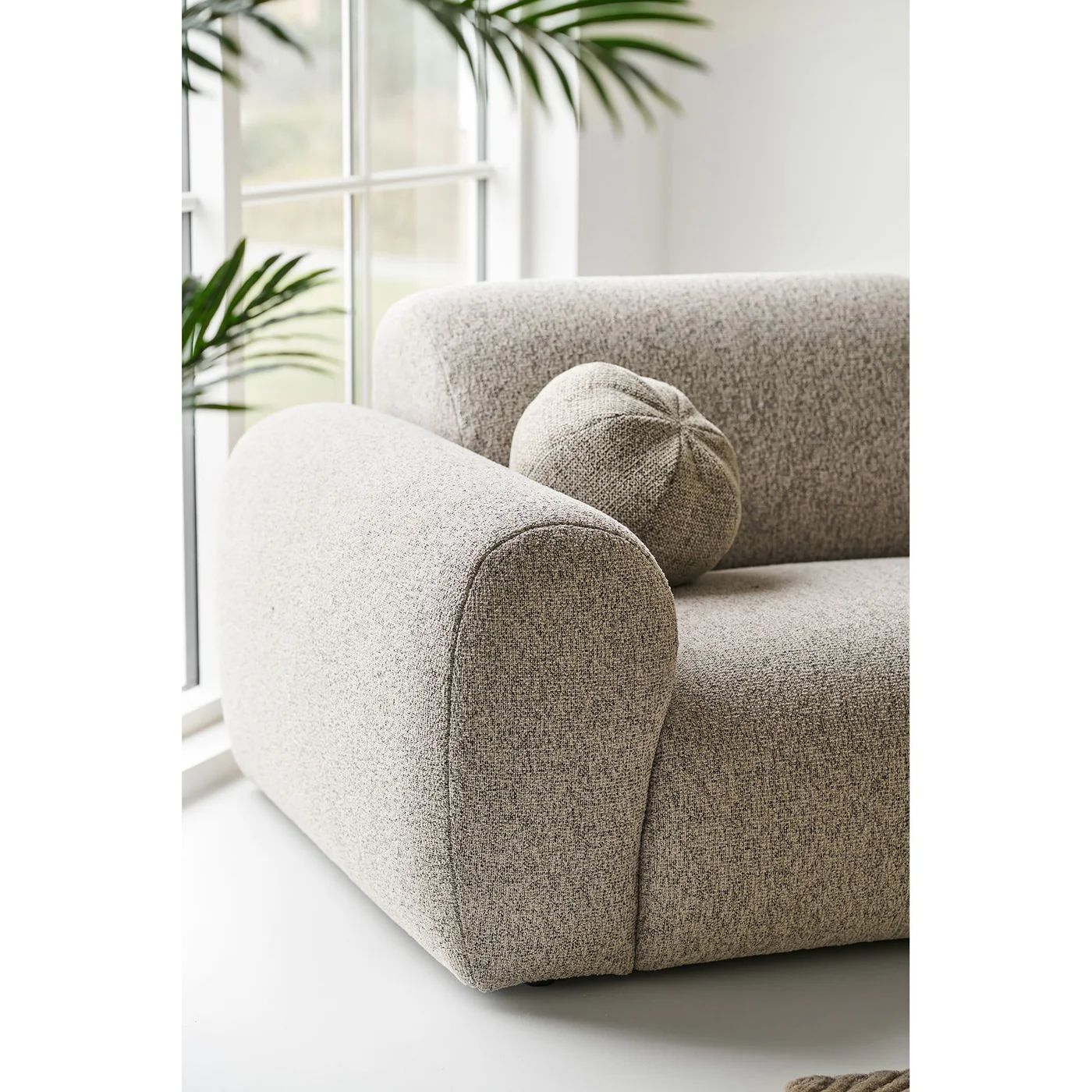 House Nordic - Loungebank Grijs Rechts - 180x120x78cm - Clyde - Image 7