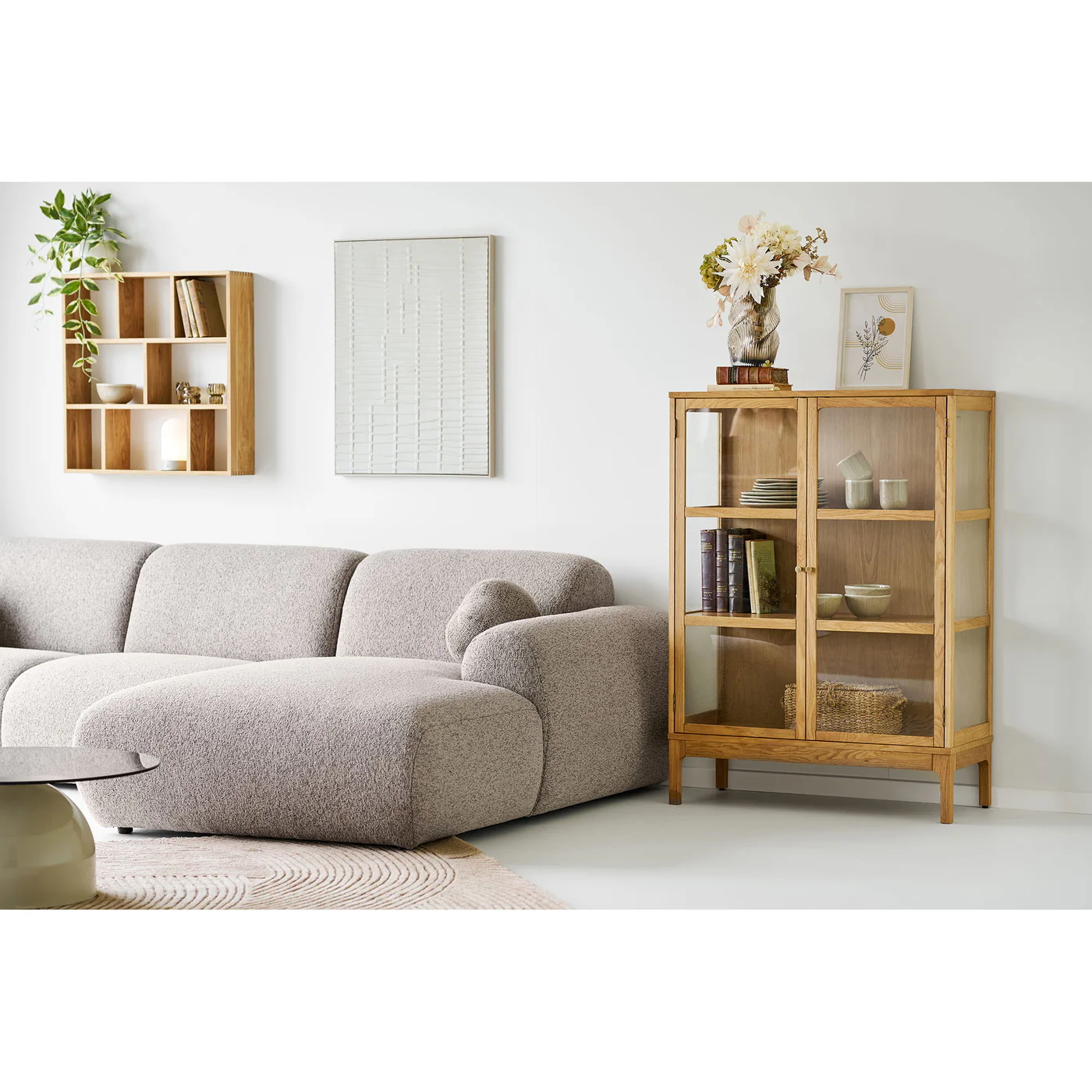 House Nordic - Loungebank Grijs Rechts - 180x120x78cm - Clyde - Image 8