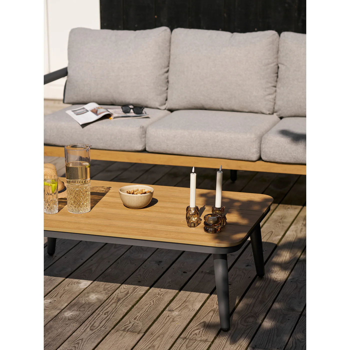 House Nordic - Loungeset Antraciet|Grijs - Comillas - Image 5