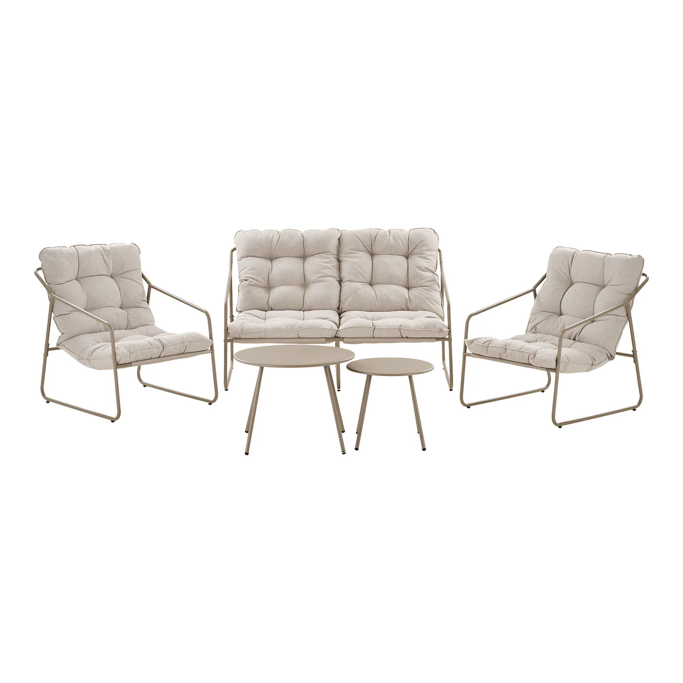 House Nordic - Loungeset Taupe|Zand - Nilo