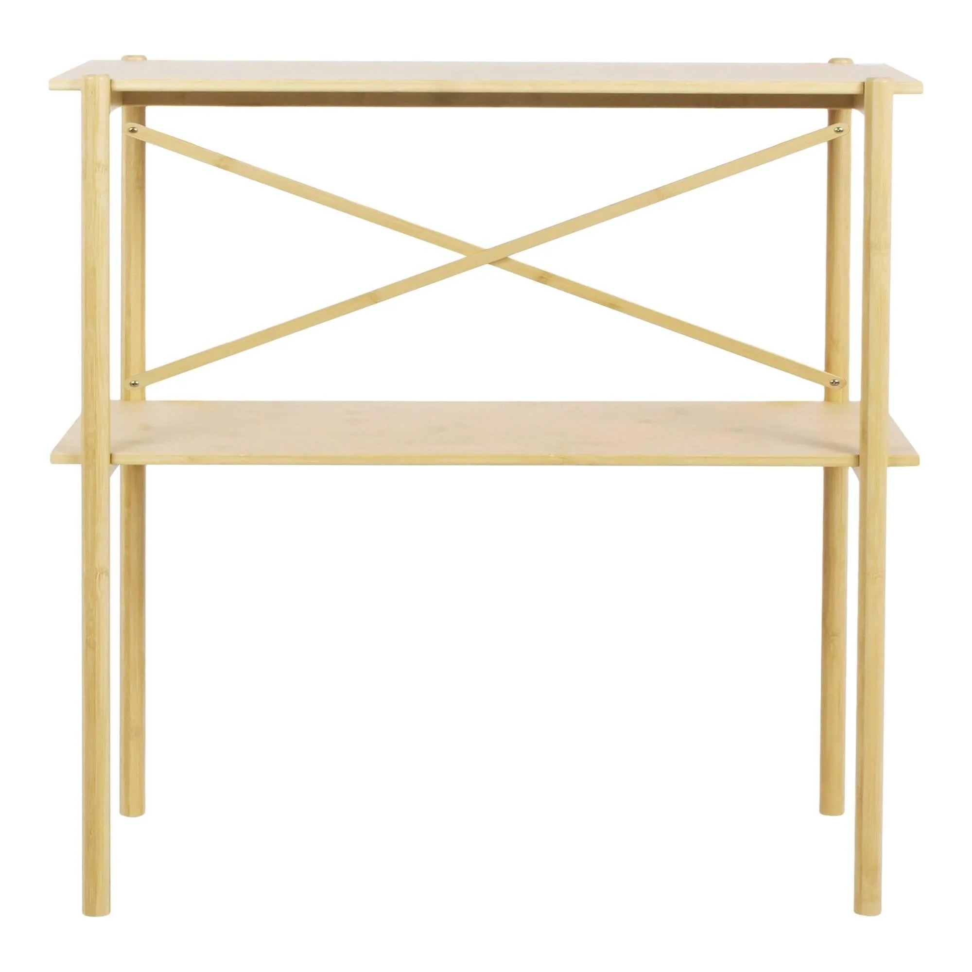 House Nordic - Sidetable Naturel Bamboe - 83x32x80,5cm - Manaus - Image 4