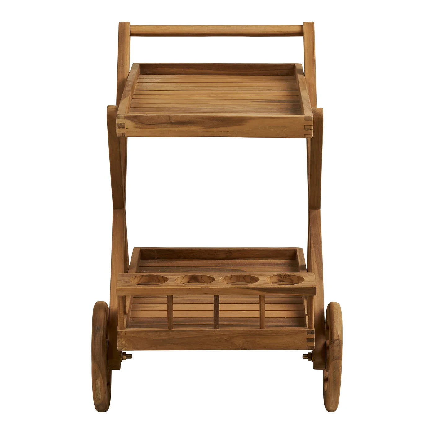 House Nordic - Trolley Naturel Hout - 50x86x81cm - Pasaku - Image 3