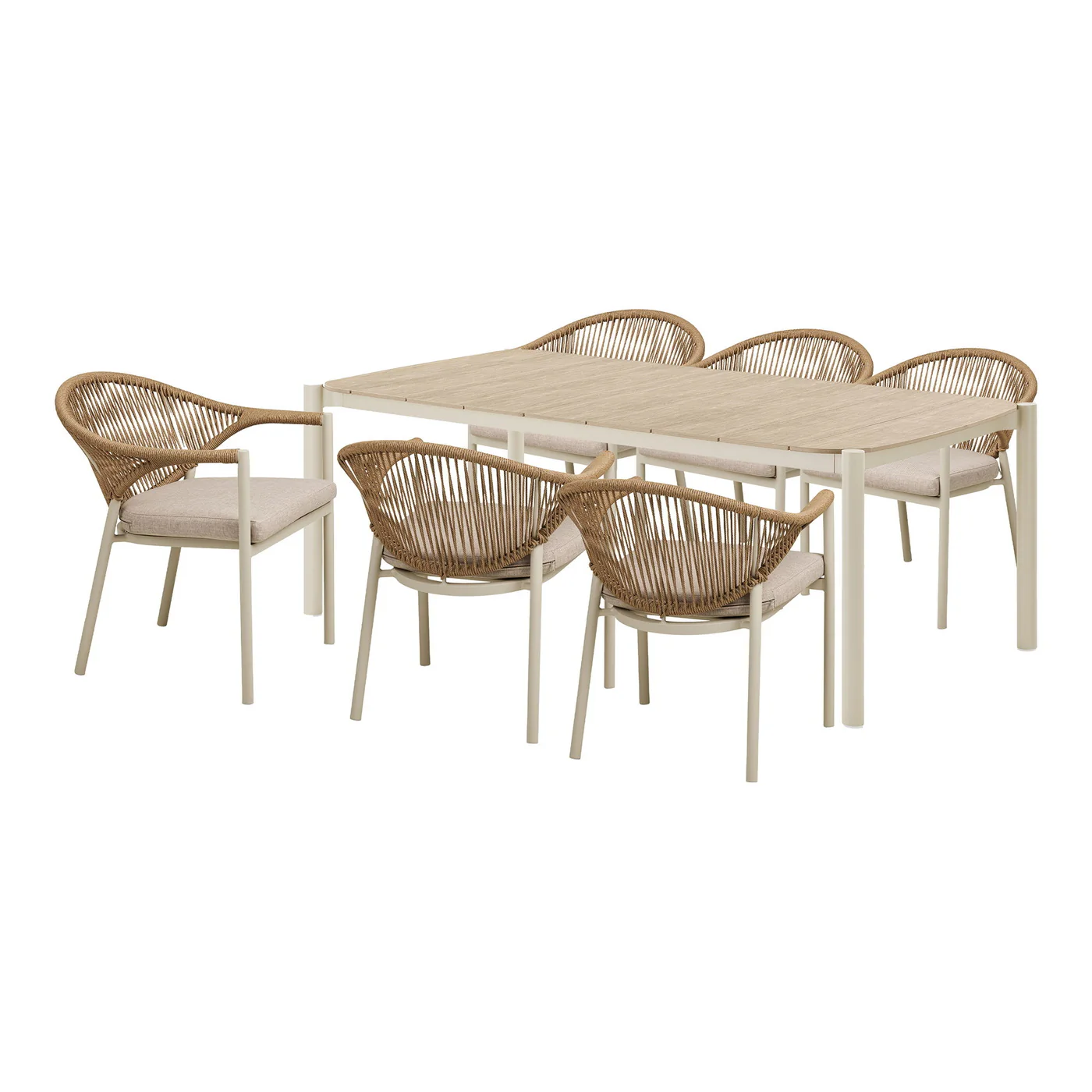 House Nordic - Tuinset Abela Zand|Naturel - Set Van 4