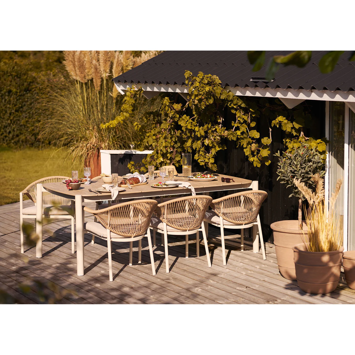 House Nordic - Tuinset Abela Zand|Naturel - Set Van 4 - Image 2