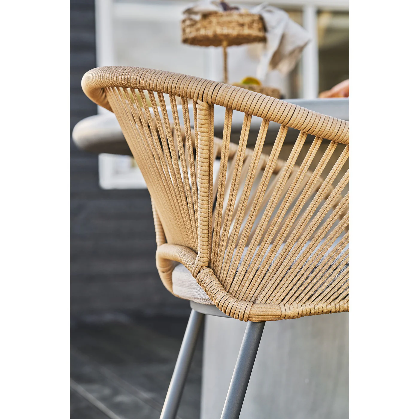 House Nordic - Tuinstoel Beige|Zand - Novella - Set van 2 - Image 8