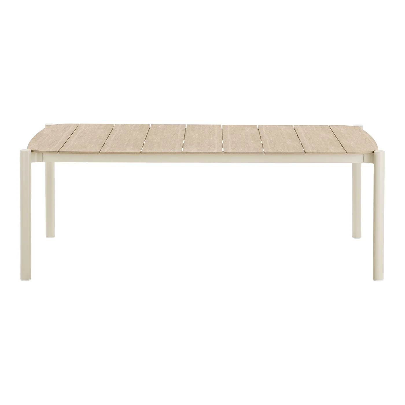 House Nordic - Tuintafel Rechthoek - Naturel - 200x100x74cm - Abela - Image 3