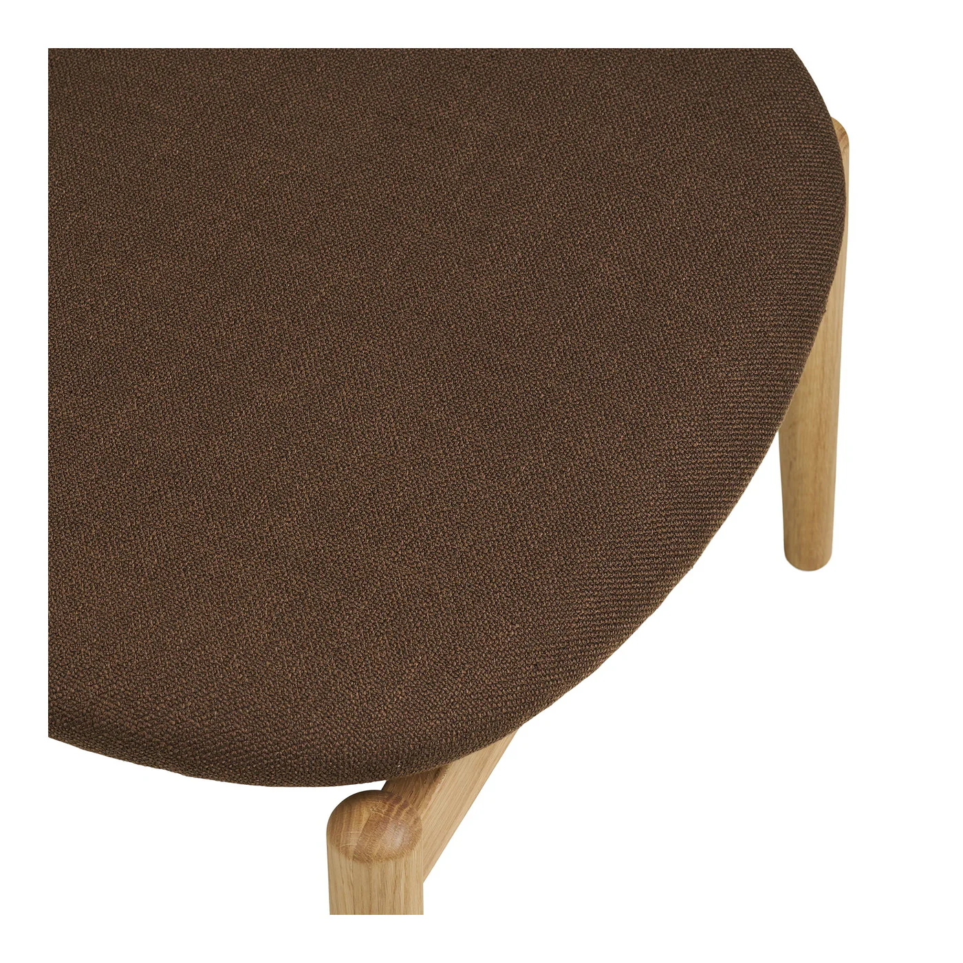 House Nordic - Voetenbank Bruin Stof - 54x38x43cm - Olvera - Image 6