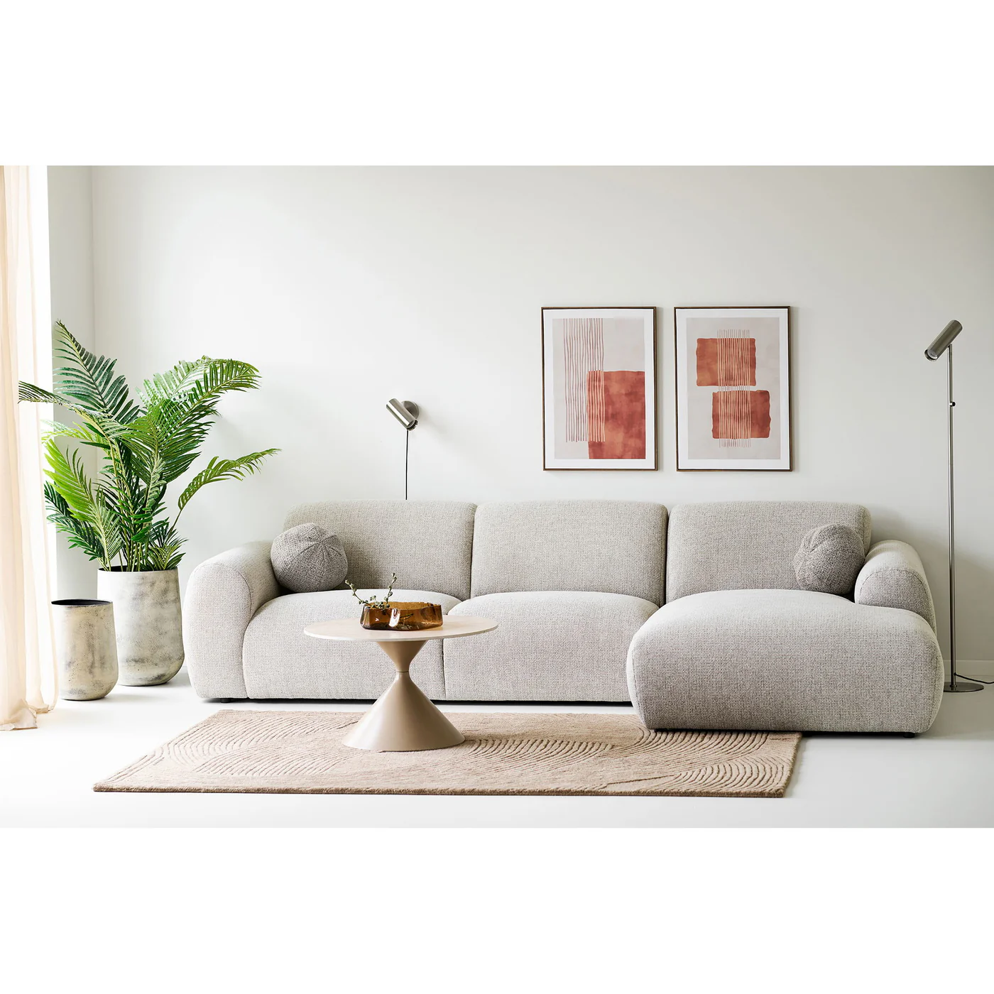 House Nordic - Wandlamp Zilver Metaal - 15x10x22cm - Paris - Image 2