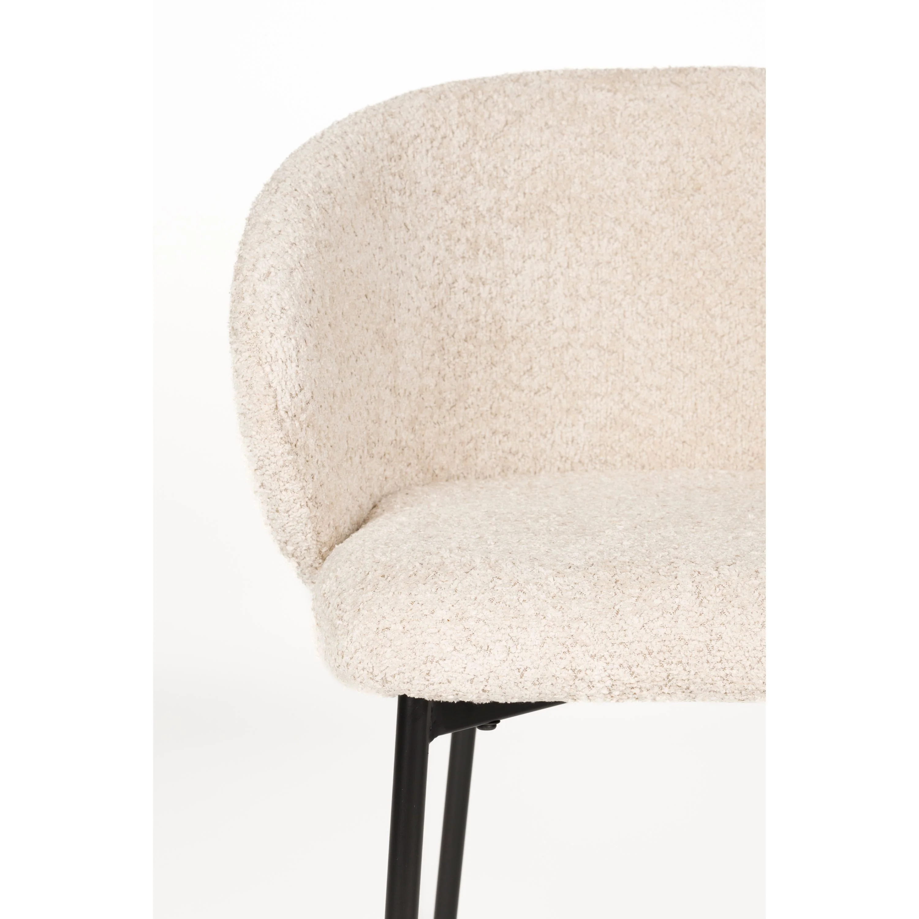 Housecraft Living Ayle Eetkamerstoelen Off White - Set van 2 - Image 6